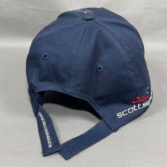 Scott Speed Strapback Hat Blue Red Bull Racing NASCAR Motorsports Formula 1 Mens - Picture 15 of 15